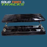 14" 350 mm Bolt-On Rubber Pad 135mm Pitch