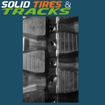 400x86x52 CTL Rubber Track - Block Pattern